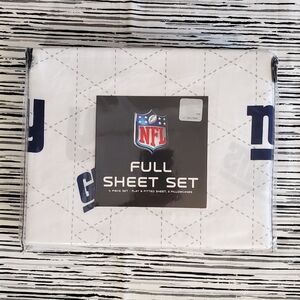 NFL NY Giants Full Size Sheet Set